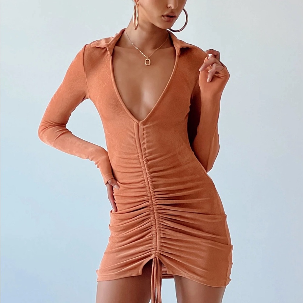 Princess Polly Orange Mini Dress